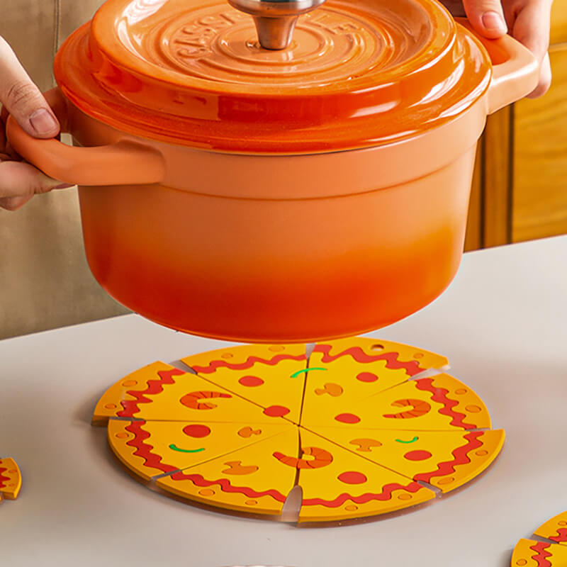 Lighteme Tischset in Pizzaform