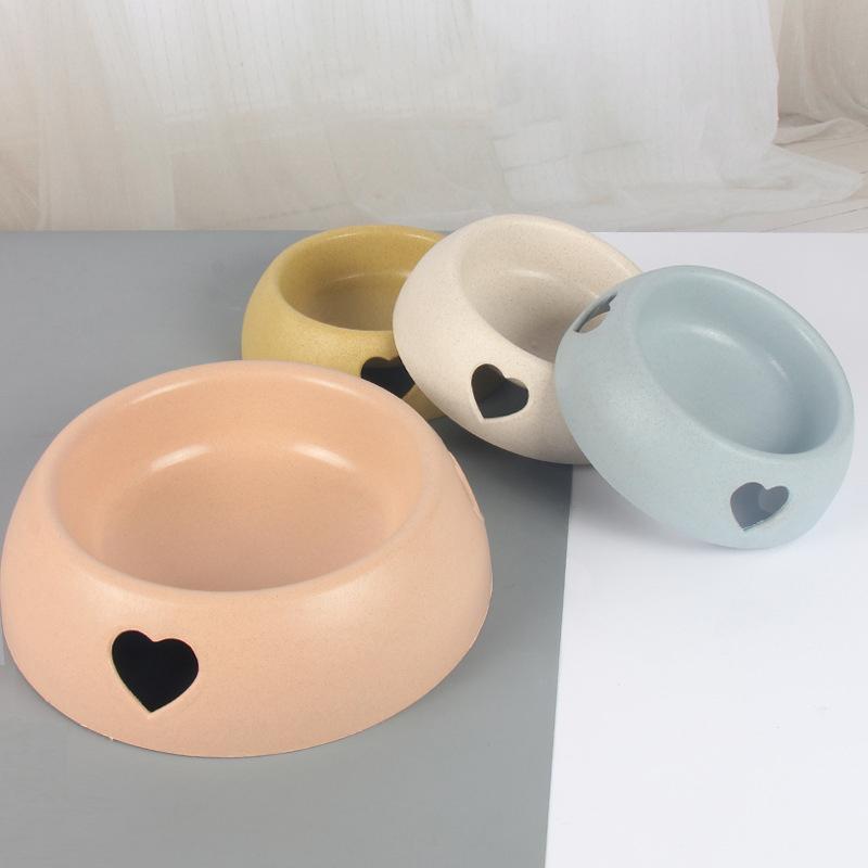 Lighteme Kunststoff-Hundefutterspender „Love“, zwei Näpfe (2 Größen)