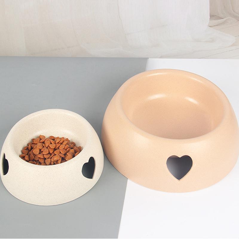 Lighteme Kunststoff-Hundefutterspender „Love“, zwei Näpfe (2 Größen)