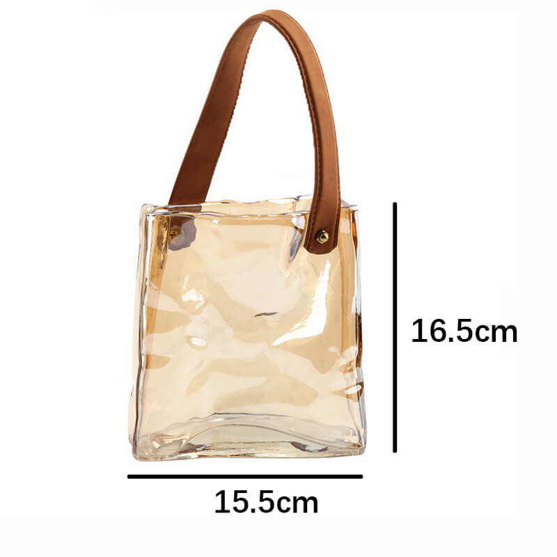 Lighteme Pleated Bag Glass Vase