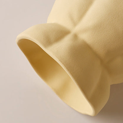 Lighteme Pleated Grid Ceramic Vase