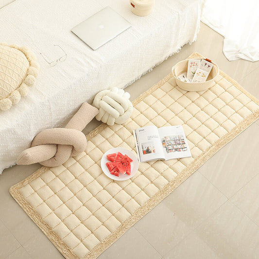 Tapis plissé en macramé Lighteme