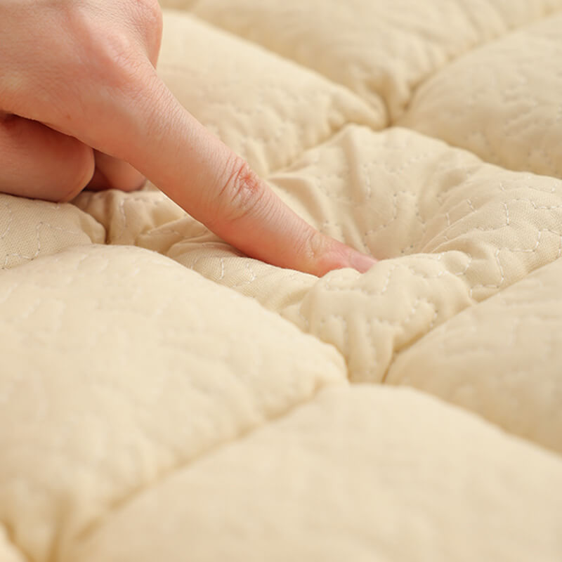 Tapis plissé en macramé Lighteme