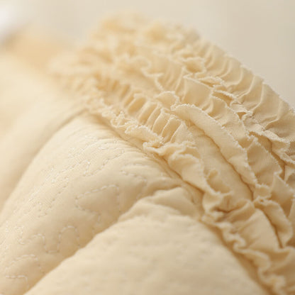 Tapis plissé en macramé Lighteme