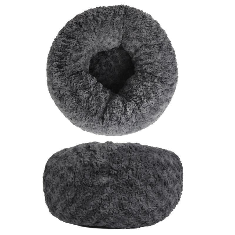 Lighteme Plüsch-Katzen- und Hundebett, flauschiges Bett für Herbst und Winter (3 Farben &amp; 3 Größen)