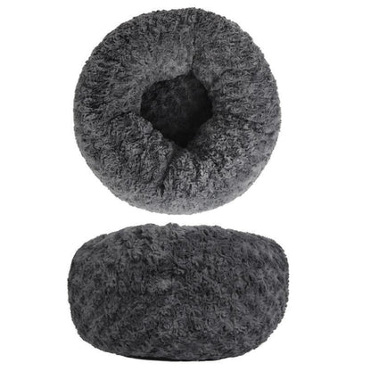 Lighteme Plüsch-Katzen- und Hundebett, flauschiges Bett für Herbst und Winter (3 Farben &amp; 3 Größen)