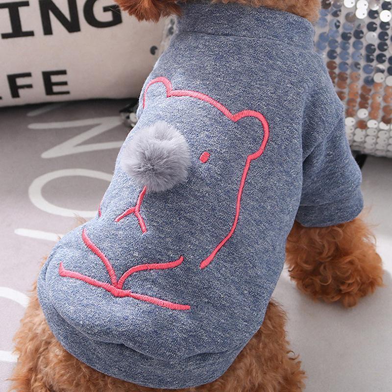 Lighteme Pompom Dog Two Legs Sweatshirt (5 sizes)