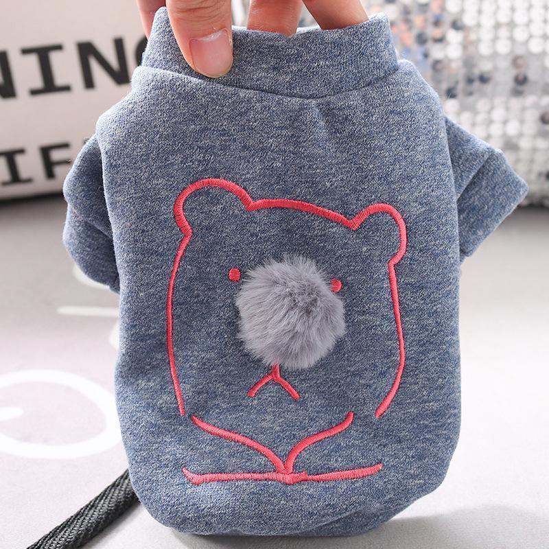 Lighteme Pompom Dog Two Legs Sweatshirt (5 sizes)