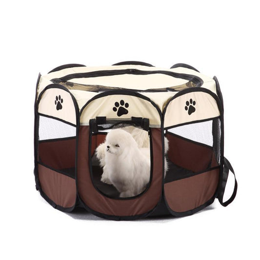 Lighteme Portable Folding Pet Tent Octagon Playpen (6 colors & 2 sizes)