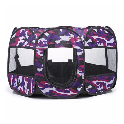 Lighteme Tragbares, faltbares Haustierzelt, achteckiges Laufgitter (6 Farben &amp; 2 Größen)