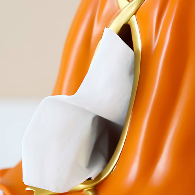 Lighteme Taschentuchbox aus Kunstharz im Prinzessinnenkleid