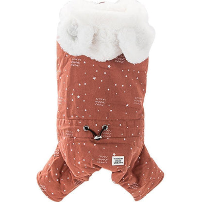 Lighteme Welpen-Winter-Thermo-Baumwollmantel (2 Farben &amp; 6 Größen)