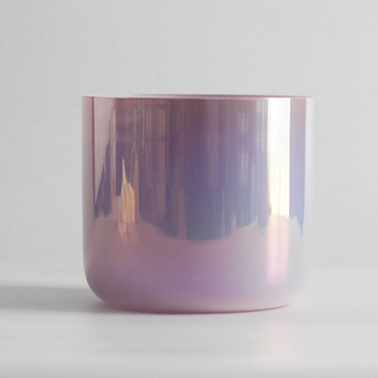 Lighteme 10" Colored Crystal Singing Bowls Quartz Chakra Healing Bowls