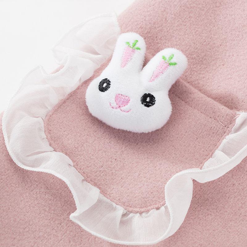 Lighteme Kaninchen-Katzen-Woll-Freizeitmantel (5 Farben)