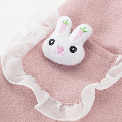 Lighteme Kaninchen-Katzen-Woll-Freizeitmantel (5 Farben)