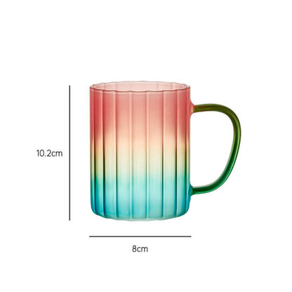 Tasse en verre arc-en-ciel Lighteme