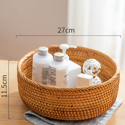 Panier de rangement en rotin Lighteme