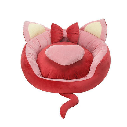 Lighteme Hundehütte mit herausnehmbarer, weicher Polsterung (5 Farben &amp; 4 Größen)