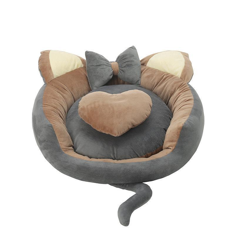 Lighteme Hundehütte mit herausnehmbarer, weicher Polsterung (5 Farben &amp; 4 Größen)