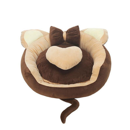 Lighteme Hundehütte mit herausnehmbarer, weicher Polsterung (5 Farben &amp; 4 Größen)