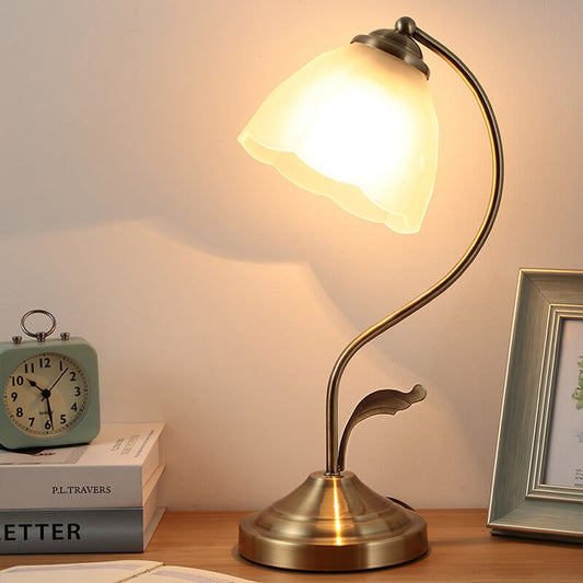 Lighteme Retro Glas Tiffany Tischlampe