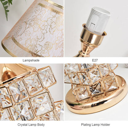 Lighteme Romantic Crystal Table Lamp