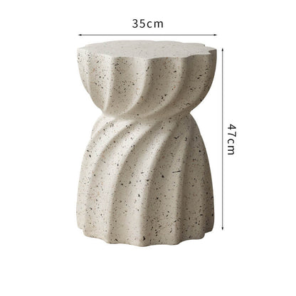 Lighteme Round Edge Storage Coffee Table