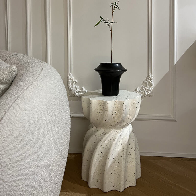 Lighteme Round Edge Storage Coffee Table