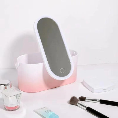Trousse de maquillage Lighteme avec lumière LED - Organisez votre maquillage avec un éclairage LED