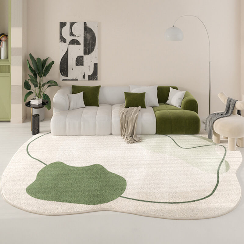 Tapis décoratif Lighteme Green Line