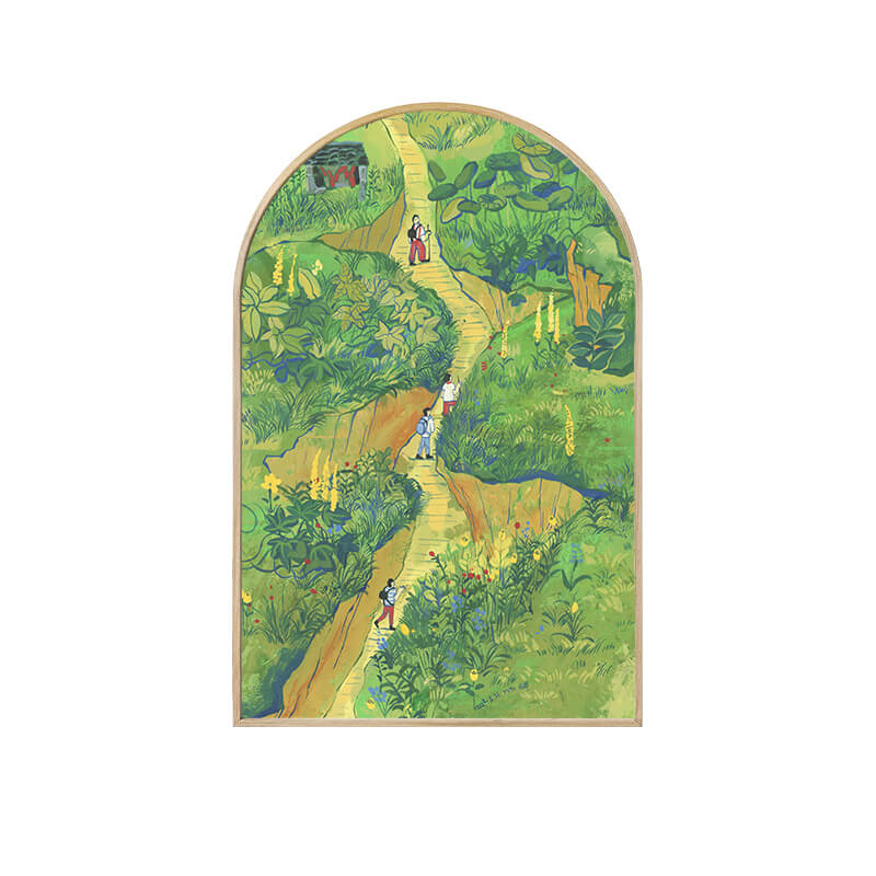 Peinture sur toile Lighteme Nature