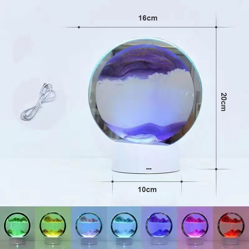 Lighteme Sand Painting Tischlampe