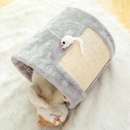 Lighteme Kratzröhre Katzentunnel Spielzeug