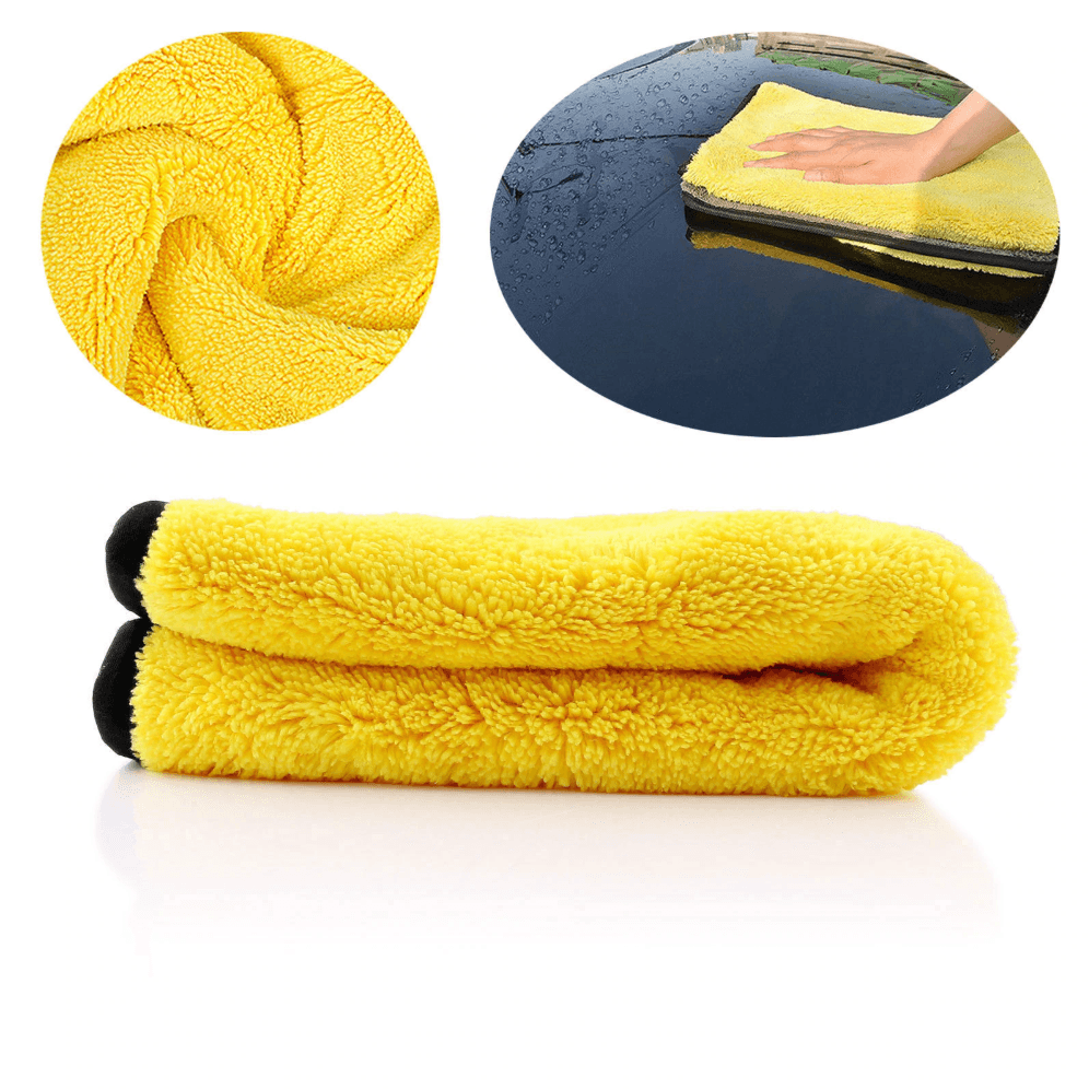 Chiffon microfibre super absorbant pour lavage de voiture Lighteme