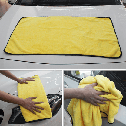 Chiffon microfibre super absorbant pour lavage de voiture Lighteme