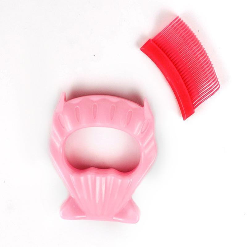 Lighteme Muschelförmige Katzenhaarentfernungsbürste (3 Farben)