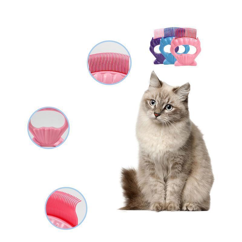 Lighteme Muschelförmige Katzenhaarentfernungsbürste (3 Farben)