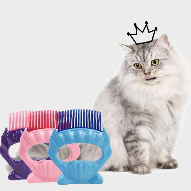Lighteme Muschelförmige Katzenhaarentfernungsbürste (3 Farben)
