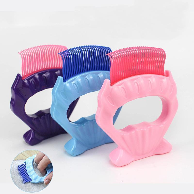 Lighteme Muschelförmige Katzenhaarentfernungsbürste (3 Farben)