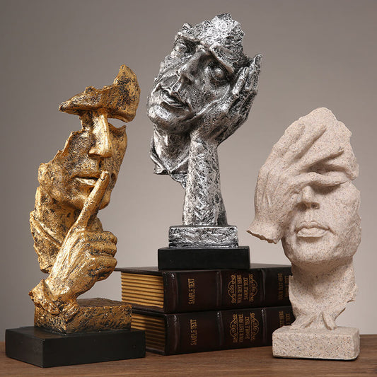 Lighteme Schweigen ist goldenes Ornament