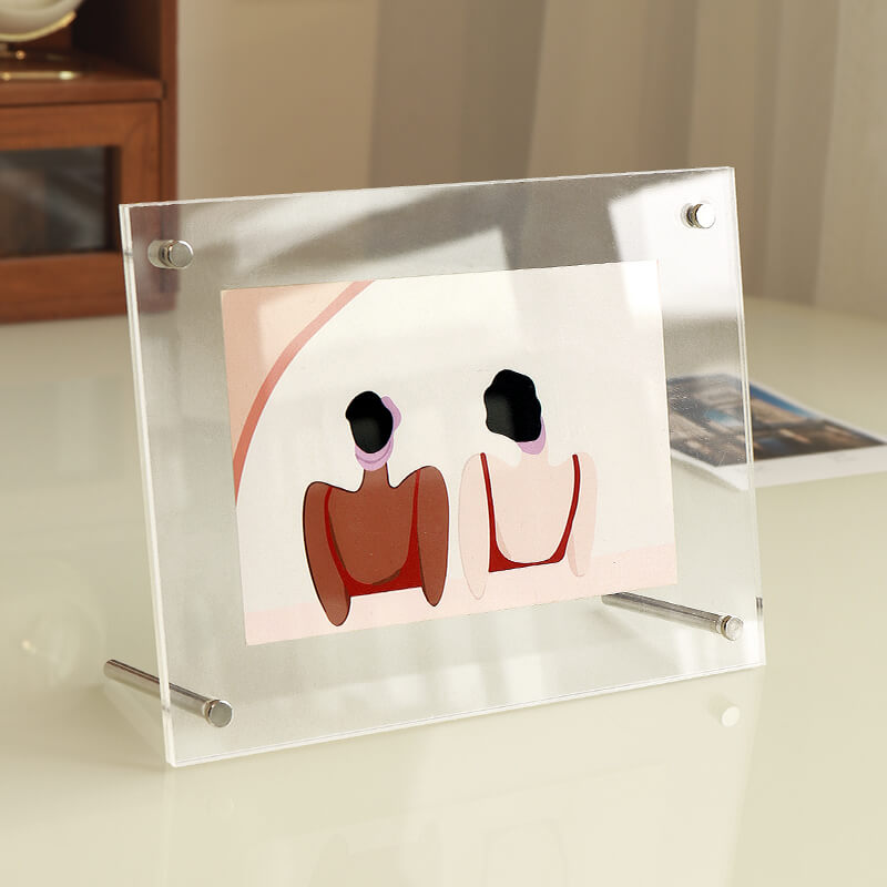 Cadre photo simple en acrylique Lighteme