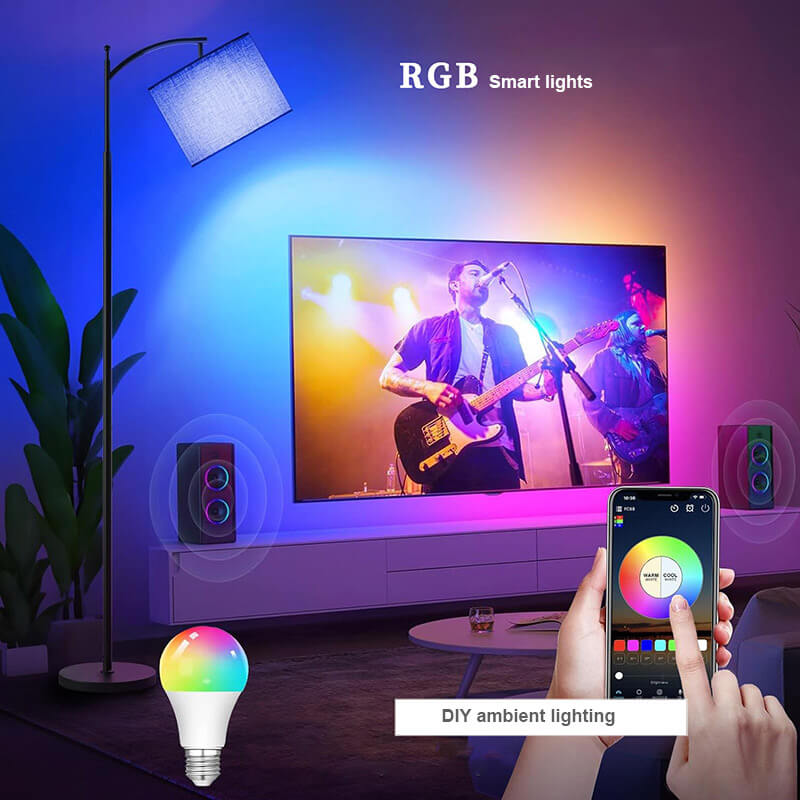 Lampadaire LED simple Lighteme