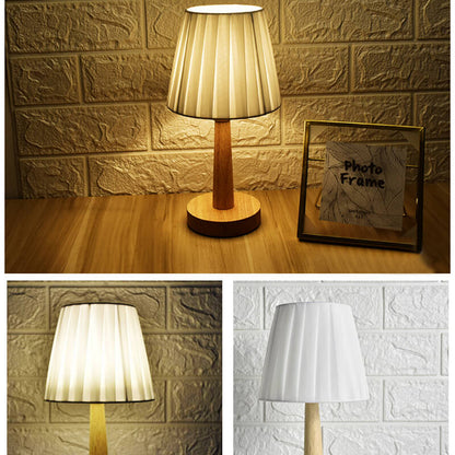 Lighteme Simple Raw Wood Table Lamp
