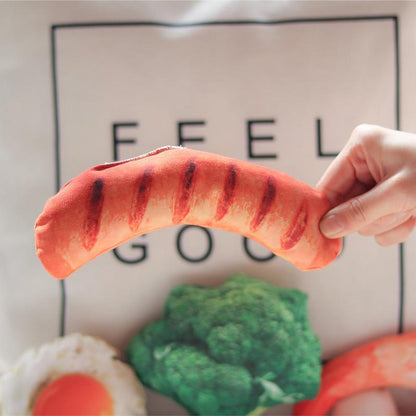 Lighteme Simulation Chicken Leg Vegetable Fruit Toy (21 Types)