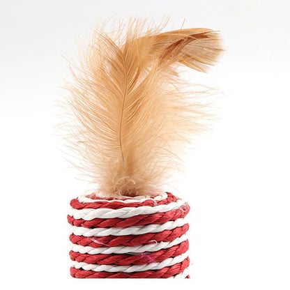 Lighteme Simulationsmaus-Spielzeugset mit lustiger Katze, 7-teilig