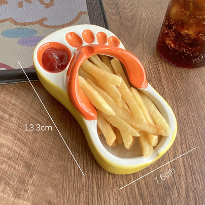 Plat en céramique Lighteme Slipper