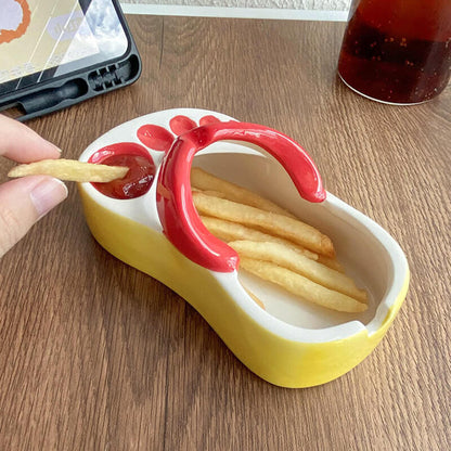 Plat en céramique Lighteme Slipper