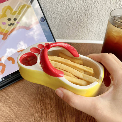 Plat en céramique Lighteme Slipper