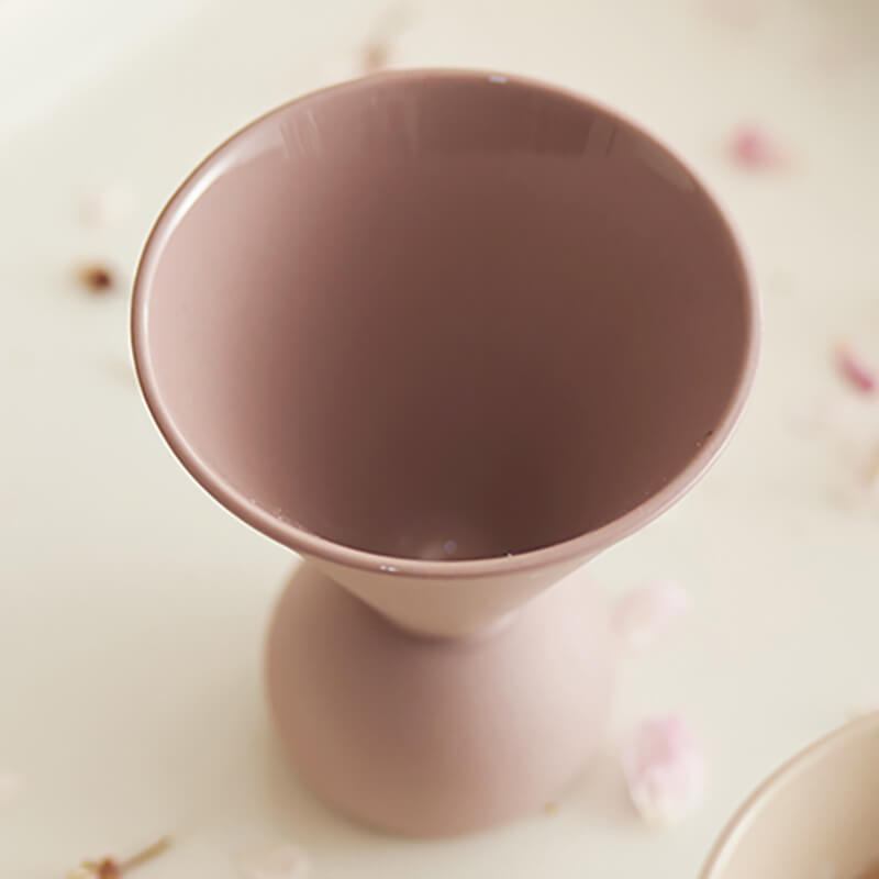 Lighteme Teekannen-Set aus Keramik mit kleinem Spitzhut