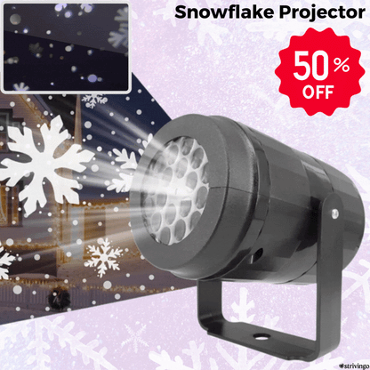 Lighteme Schneeflockenprojektor | Die originellste Weihnachtsdekoration ohne Aufwand